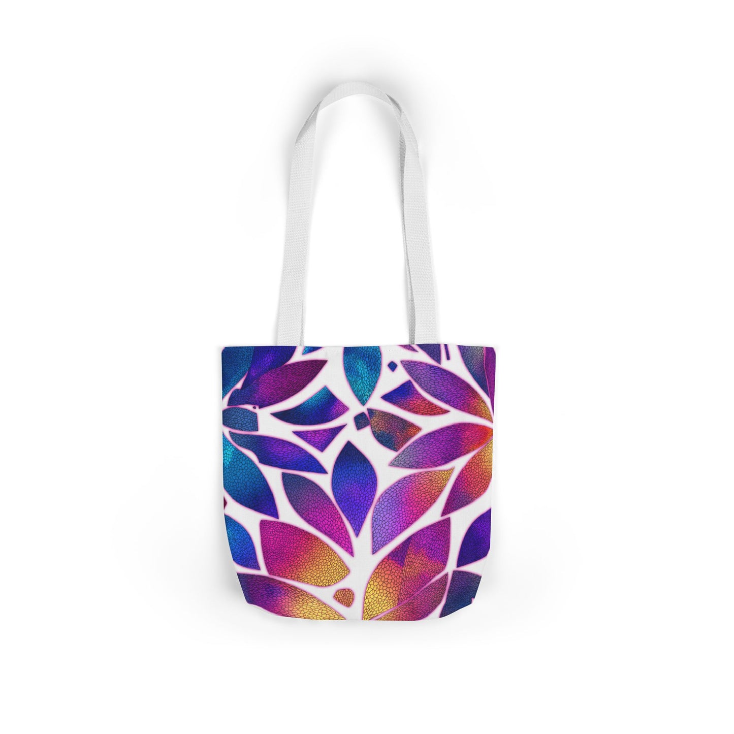 Floral Canvas Tote Bag