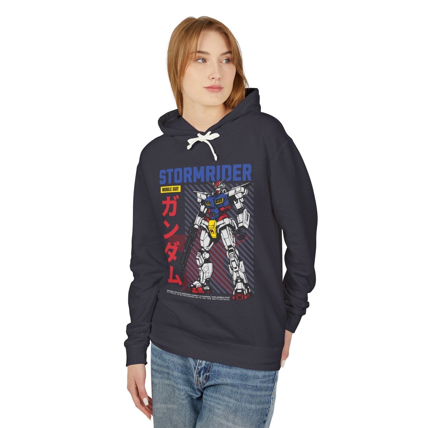 Gundam-Inspired Unisex Lightweight Hoodie