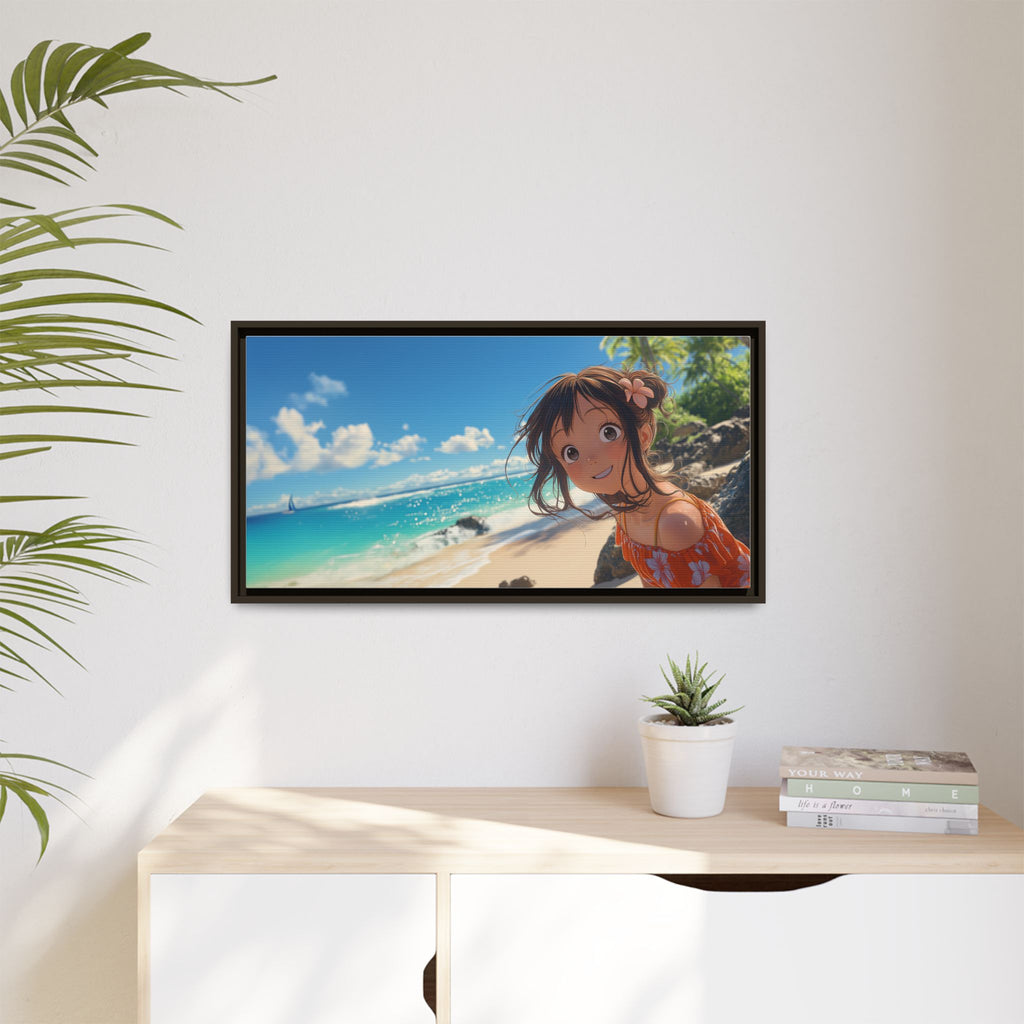 Vibrant Framed Canvas Print
