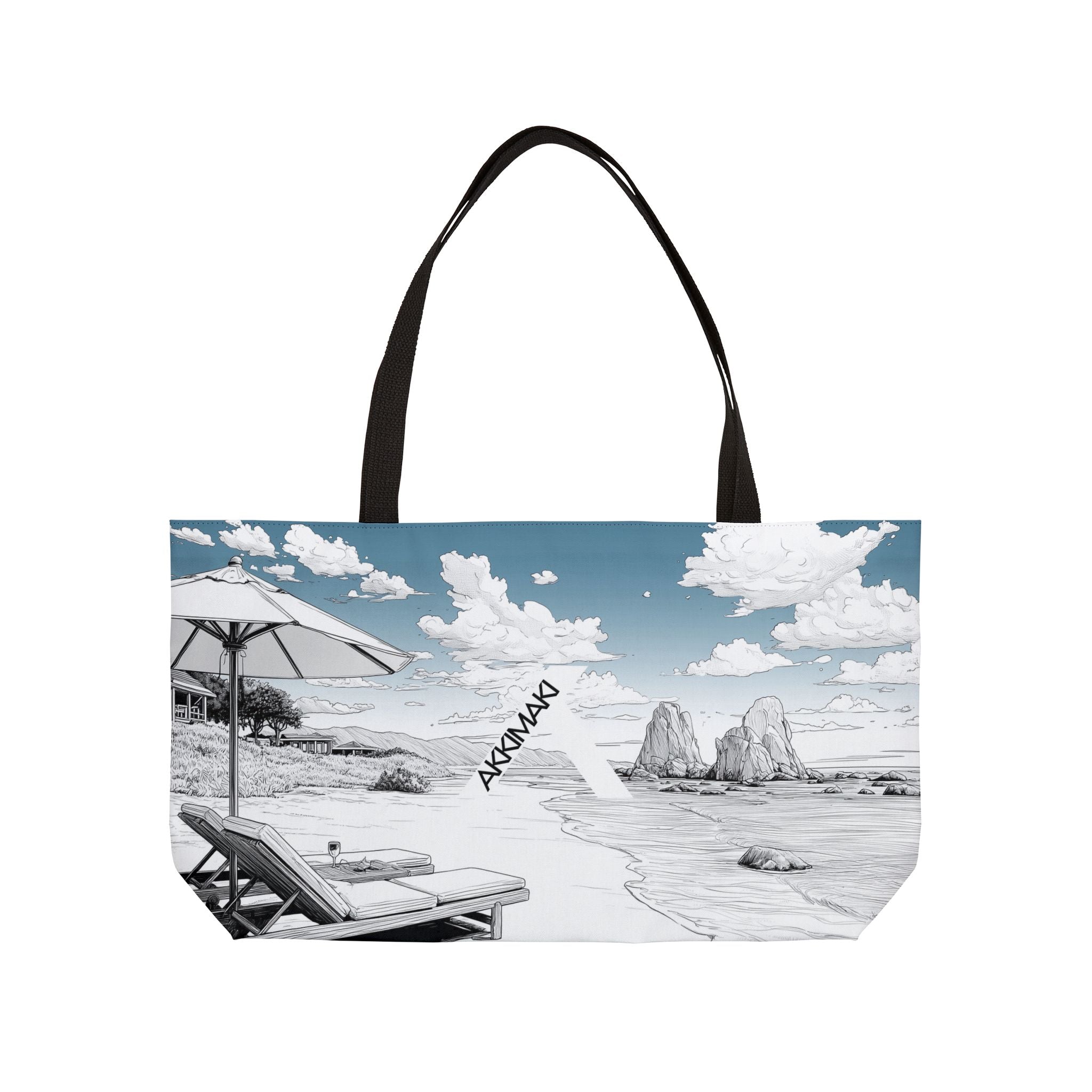 Beach-themed Weekender Tote Bag