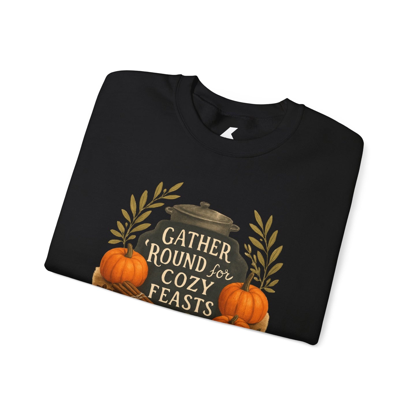 Gather Round for Cozy Feasts Sweatshirt