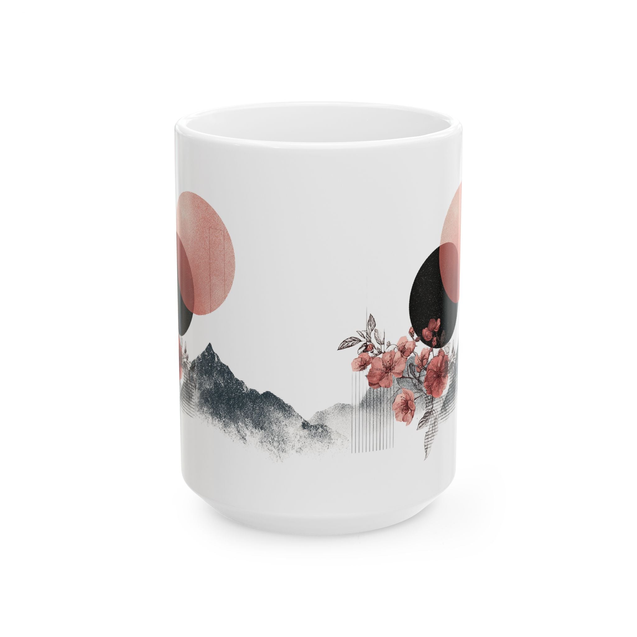 Zen Minimalist Ceramic Mug — Japanese-Inspired 11oz/15oz