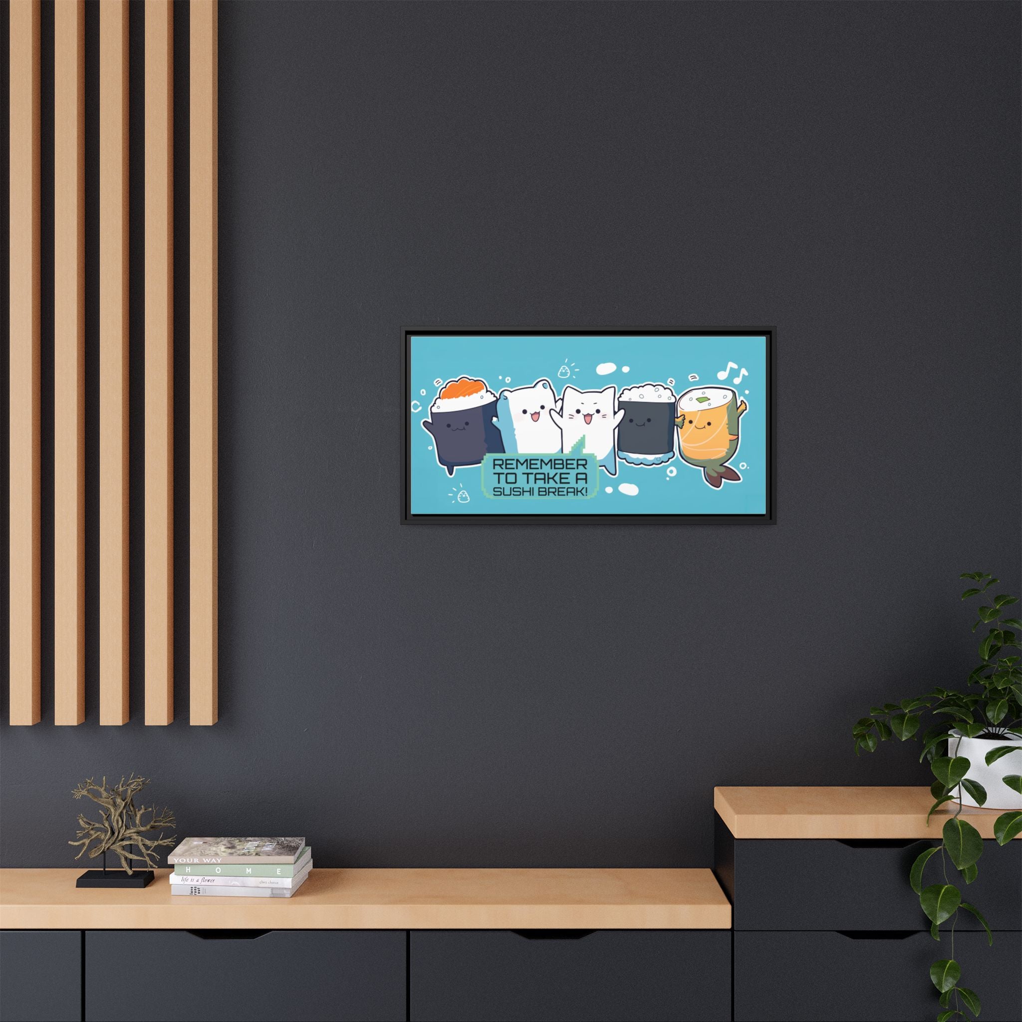 Sushi Break Canvas Art