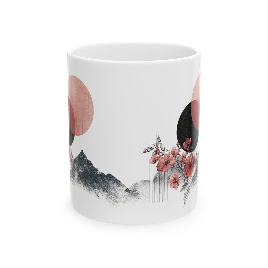 Zen Minimalist Ceramic Mug — Japanese-Inspired 11oz/15oz