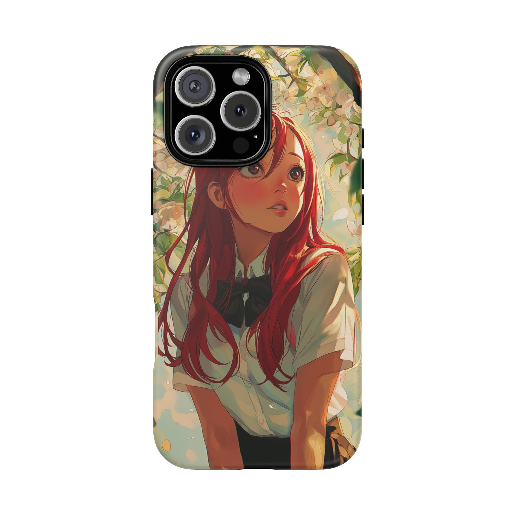 Artistic Phone Case with Floral Design