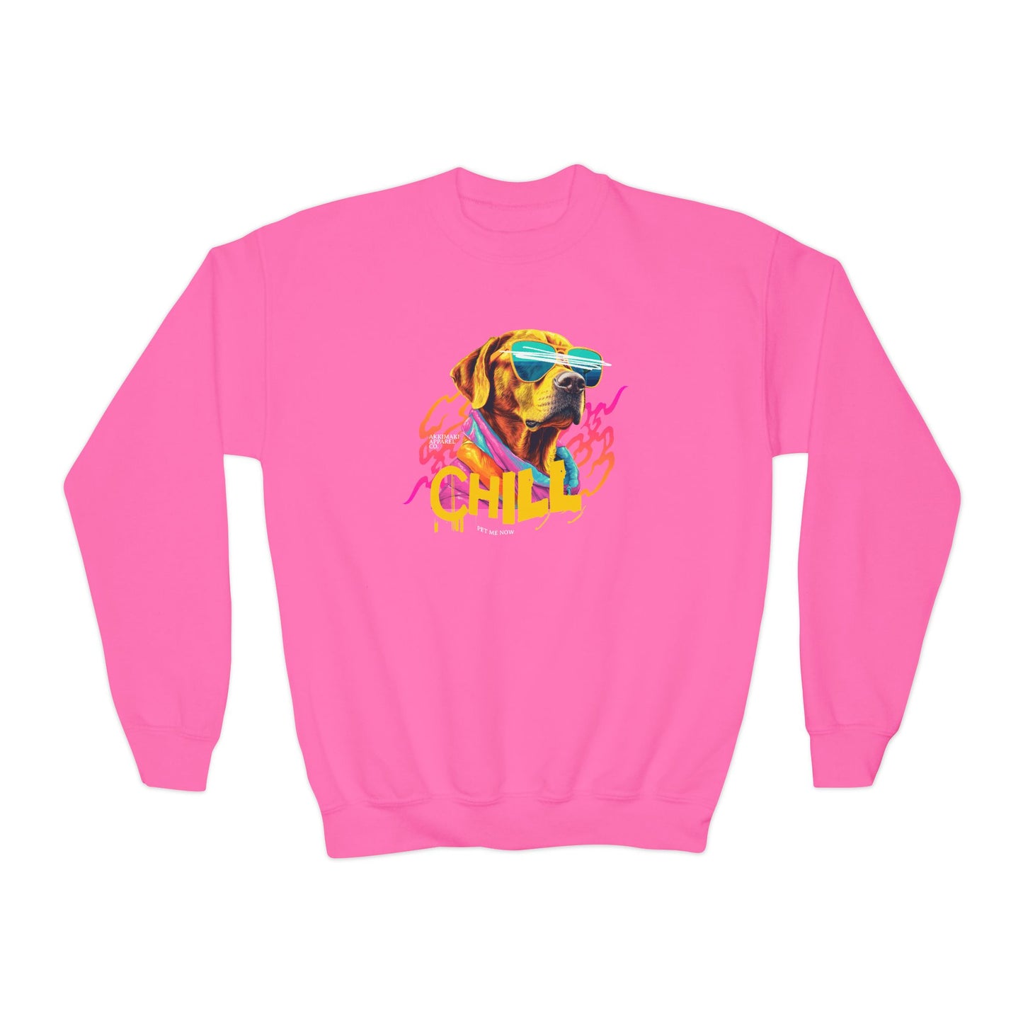 Chill Dog Youth Crewneck Sweatshirt