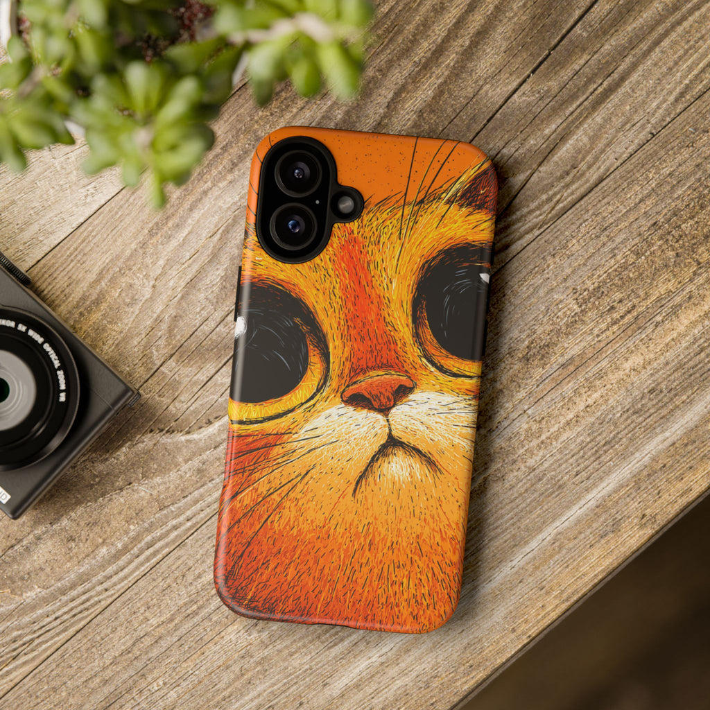 Whimsical Cat Phone Case