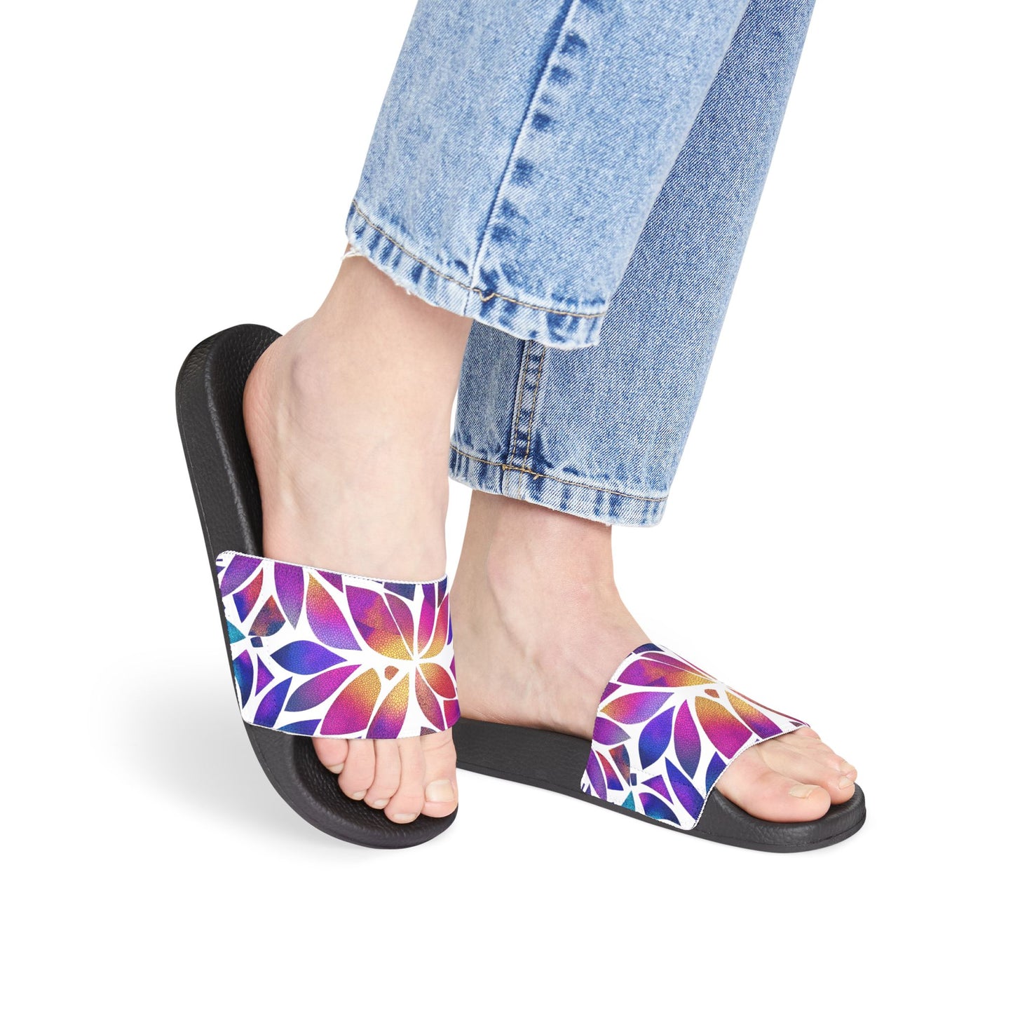 Colorful Removable-Strap Sandals