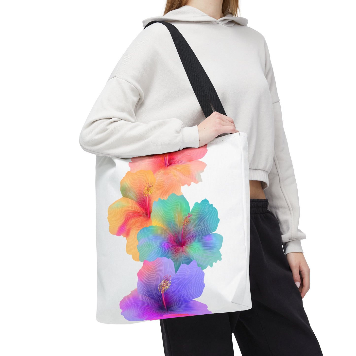Vibrant Floral Tote Bag