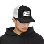Vibe Coding Snapback Trucker Cap