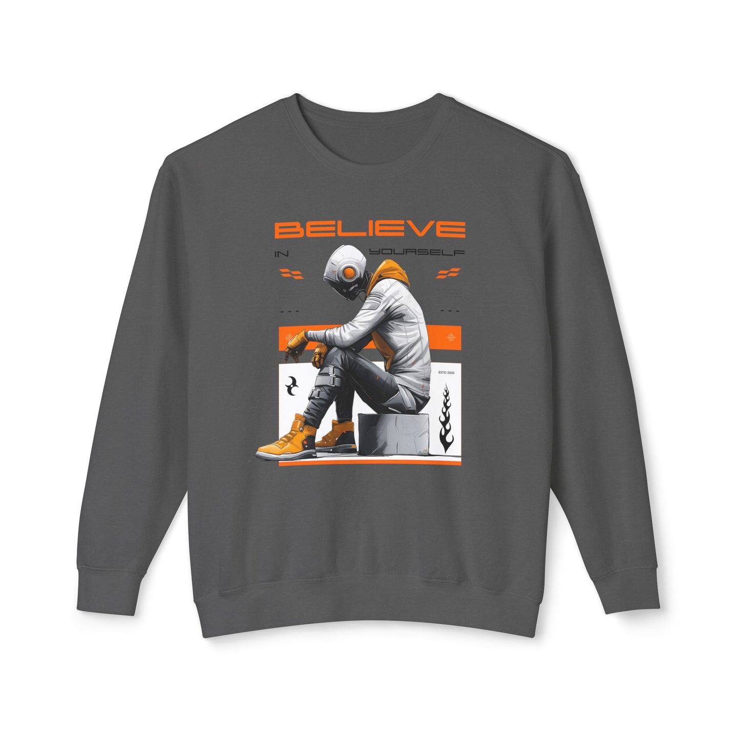 Inspirational Unisex Lightweight Crewneck Sweatshirt