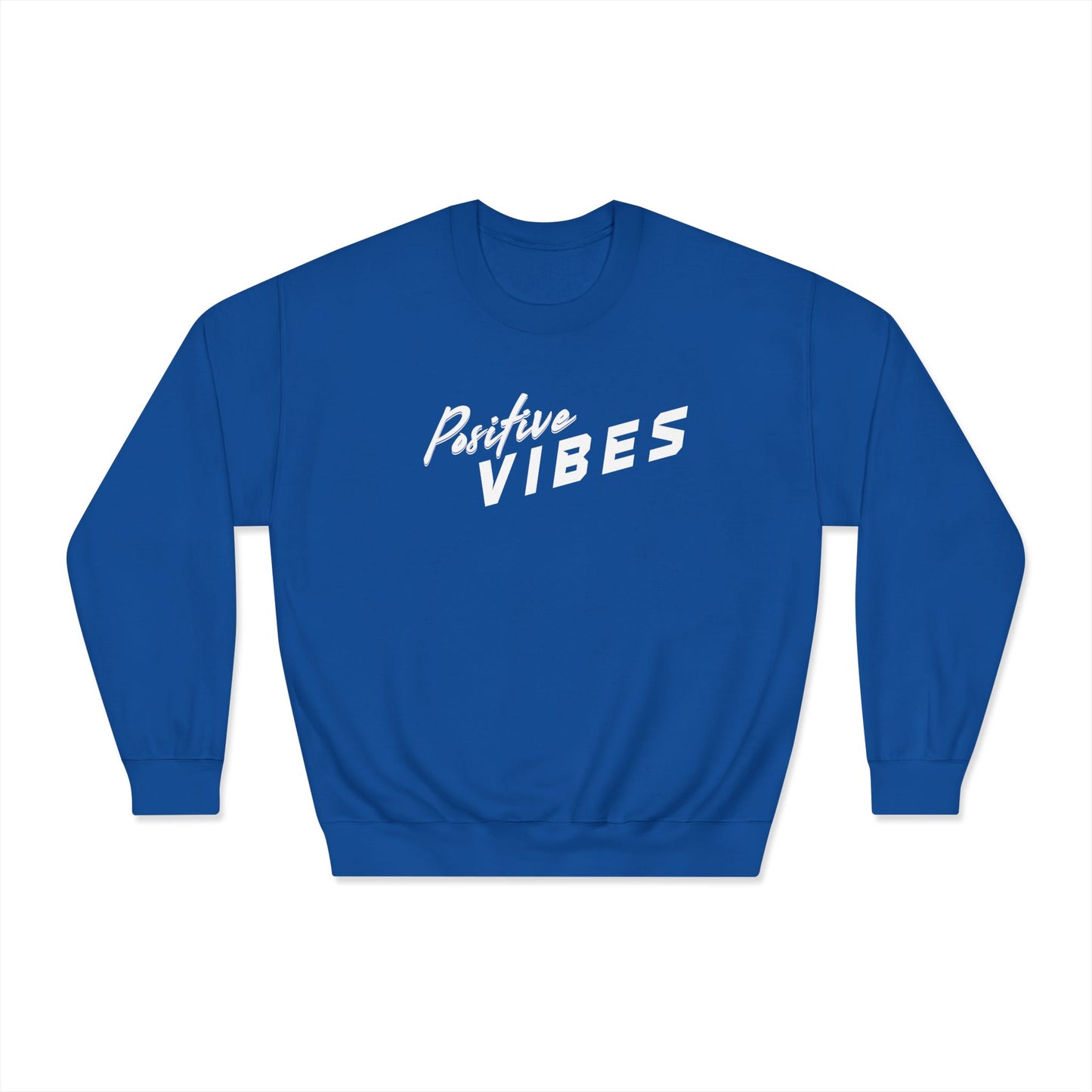 Positive Vibes Unisex Crewneck Sweatshirt