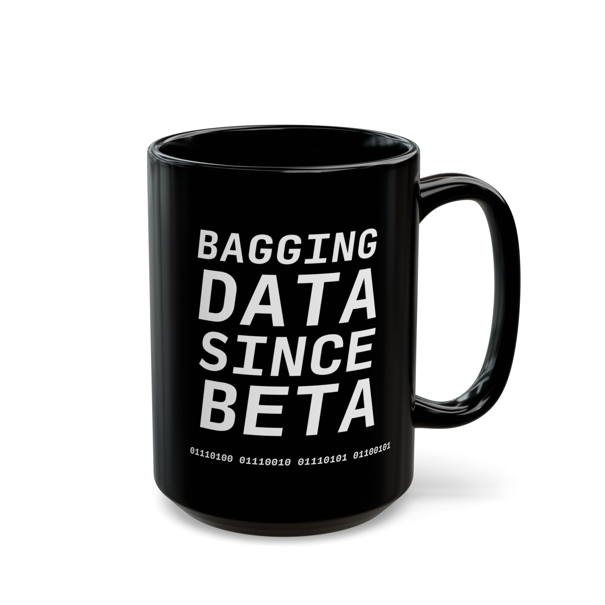 Data Lover's Black Mug