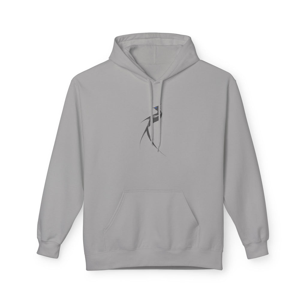 Minimalist Archer Hooded Sweatshirt — Small Raven Graphic Hoodie