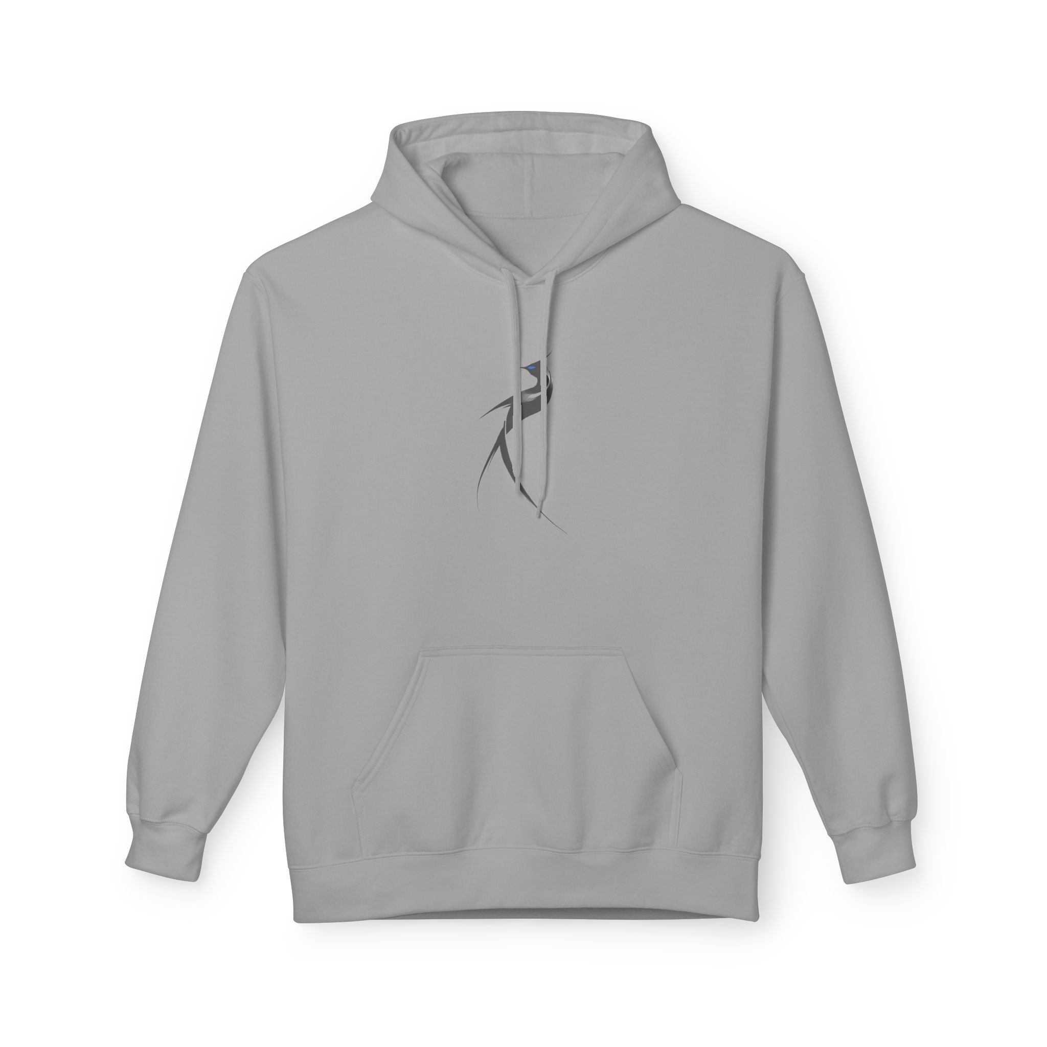 Minimalist Archer Hooded Sweatshirt — Small Raven Graphic Hoodie