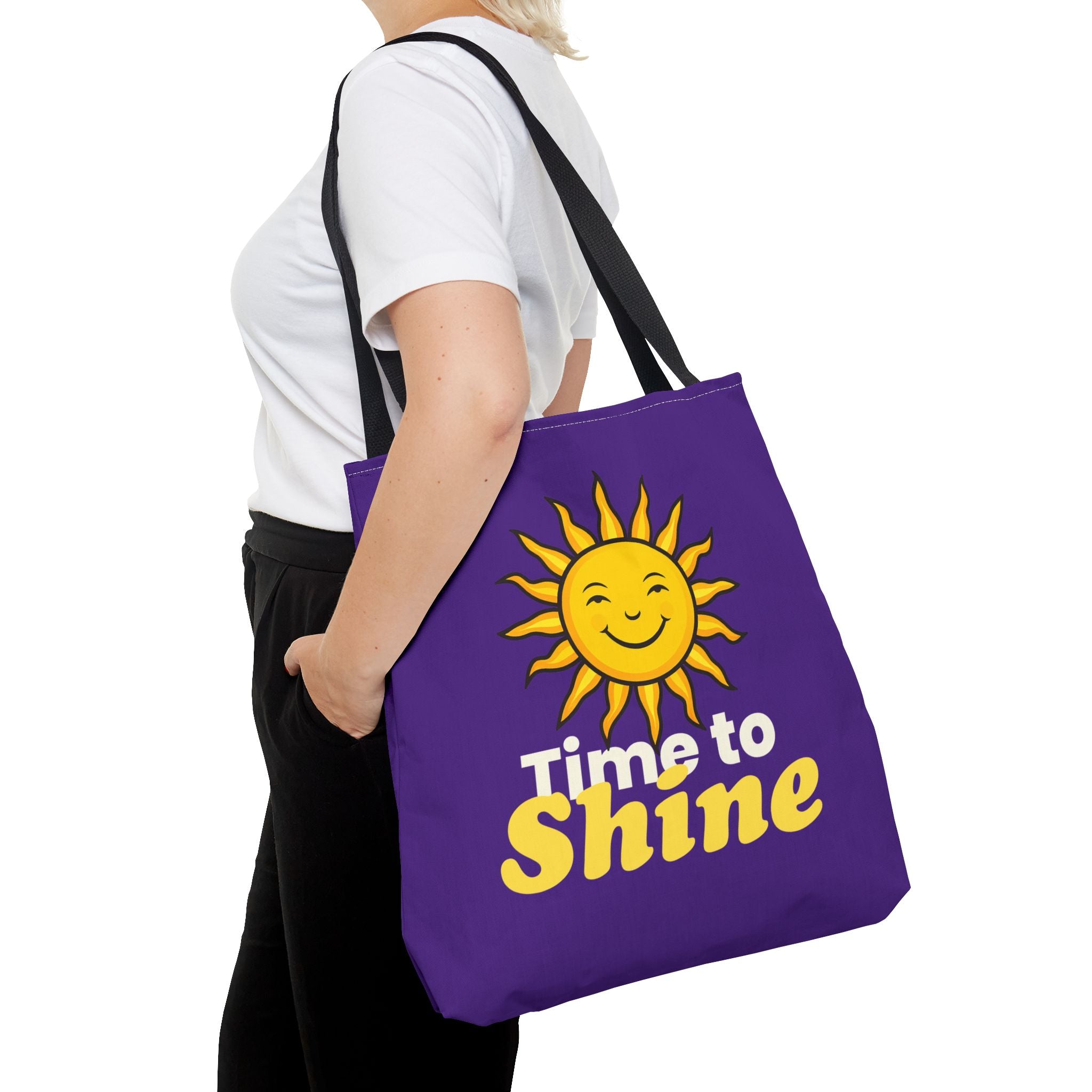 Sunshine Tote Bag - "Time to Shine"