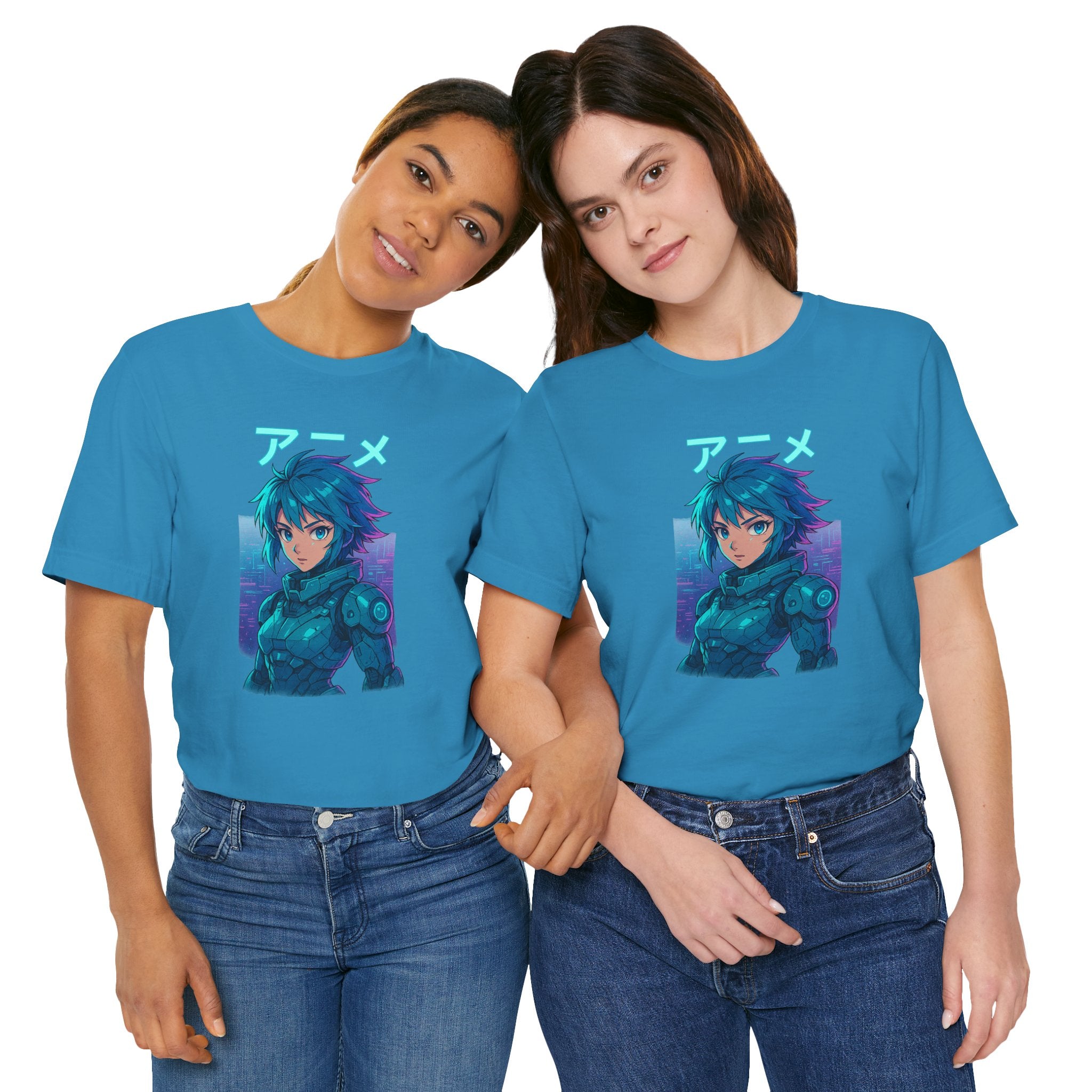 Anime Aesthetic Unisex Jersey Tee