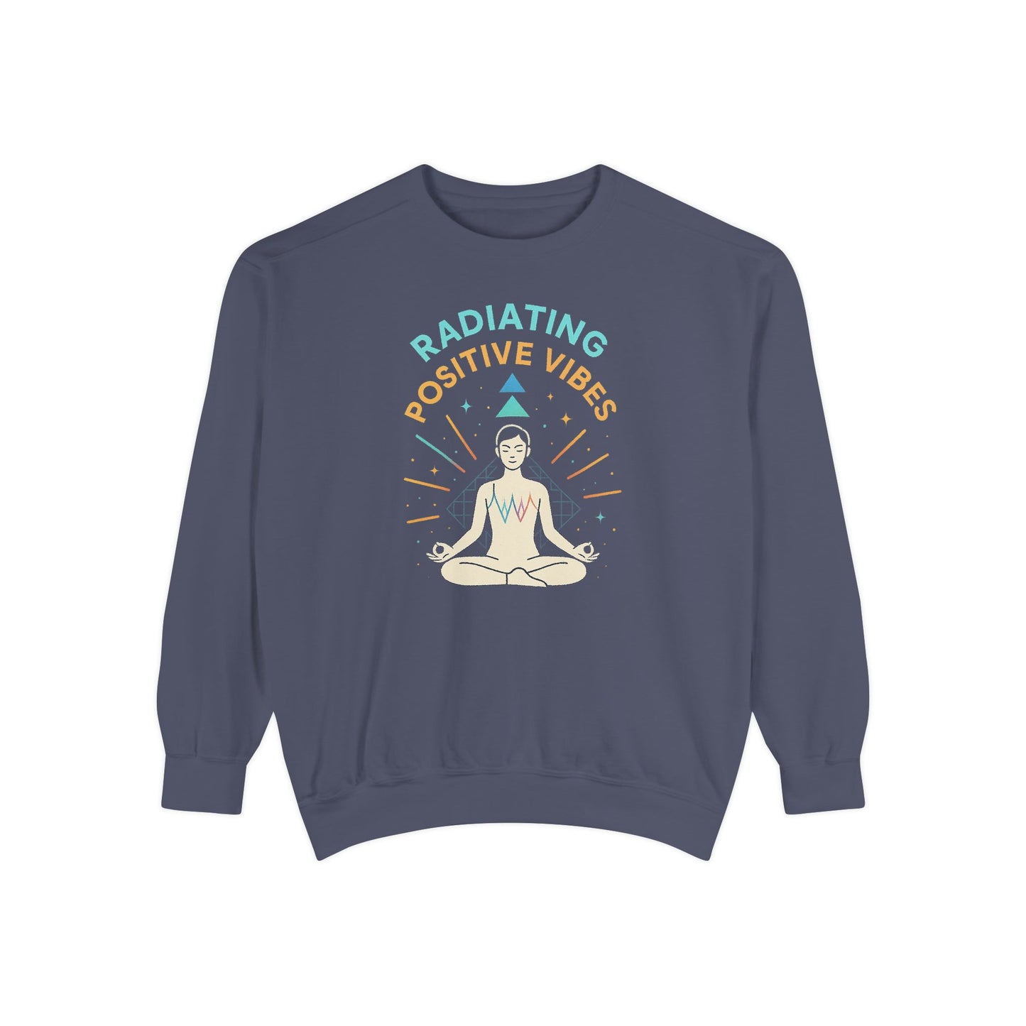 Radiating Positive Vibes Unisex Sweatshirt