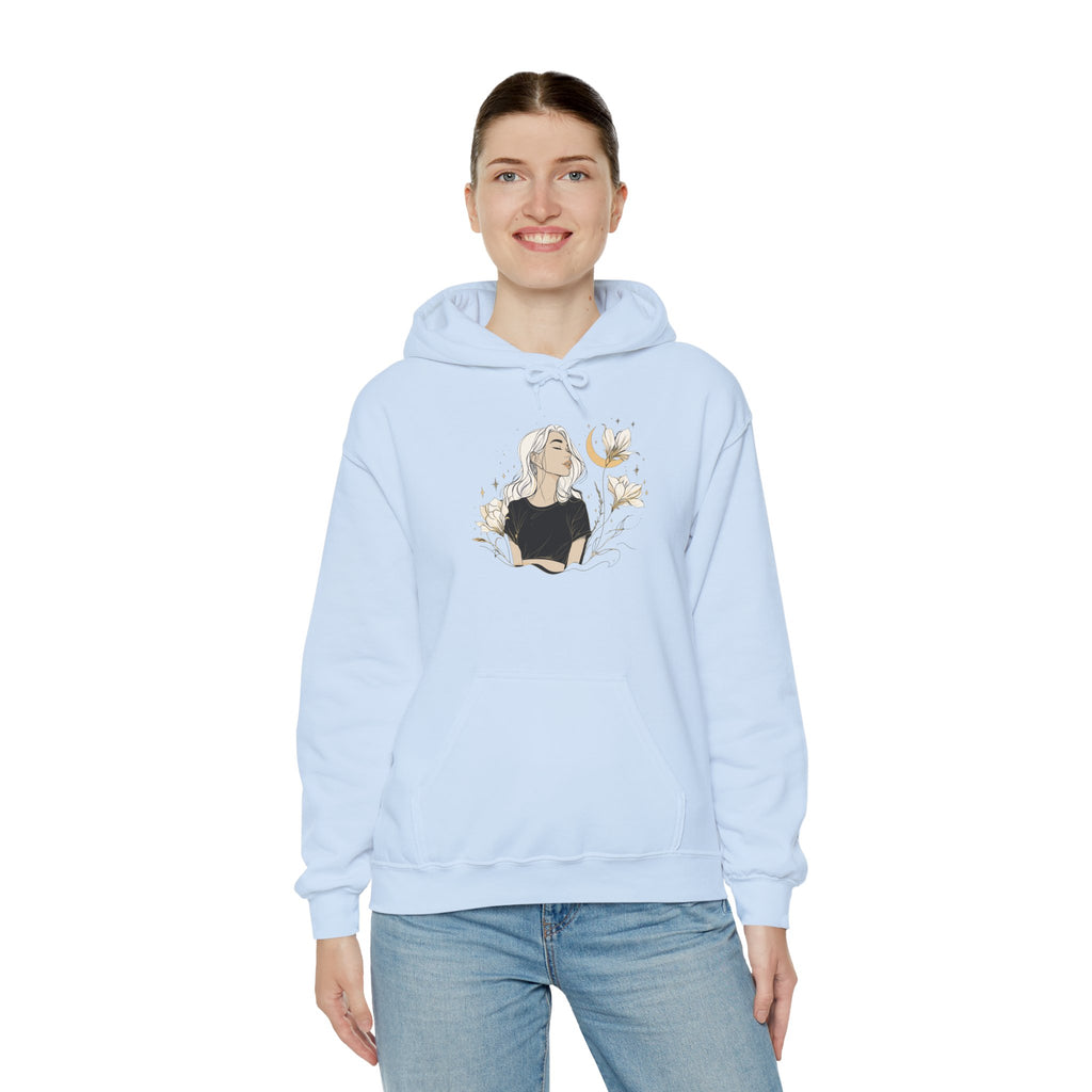 Dreamy Floral Hooded Sweatshirt