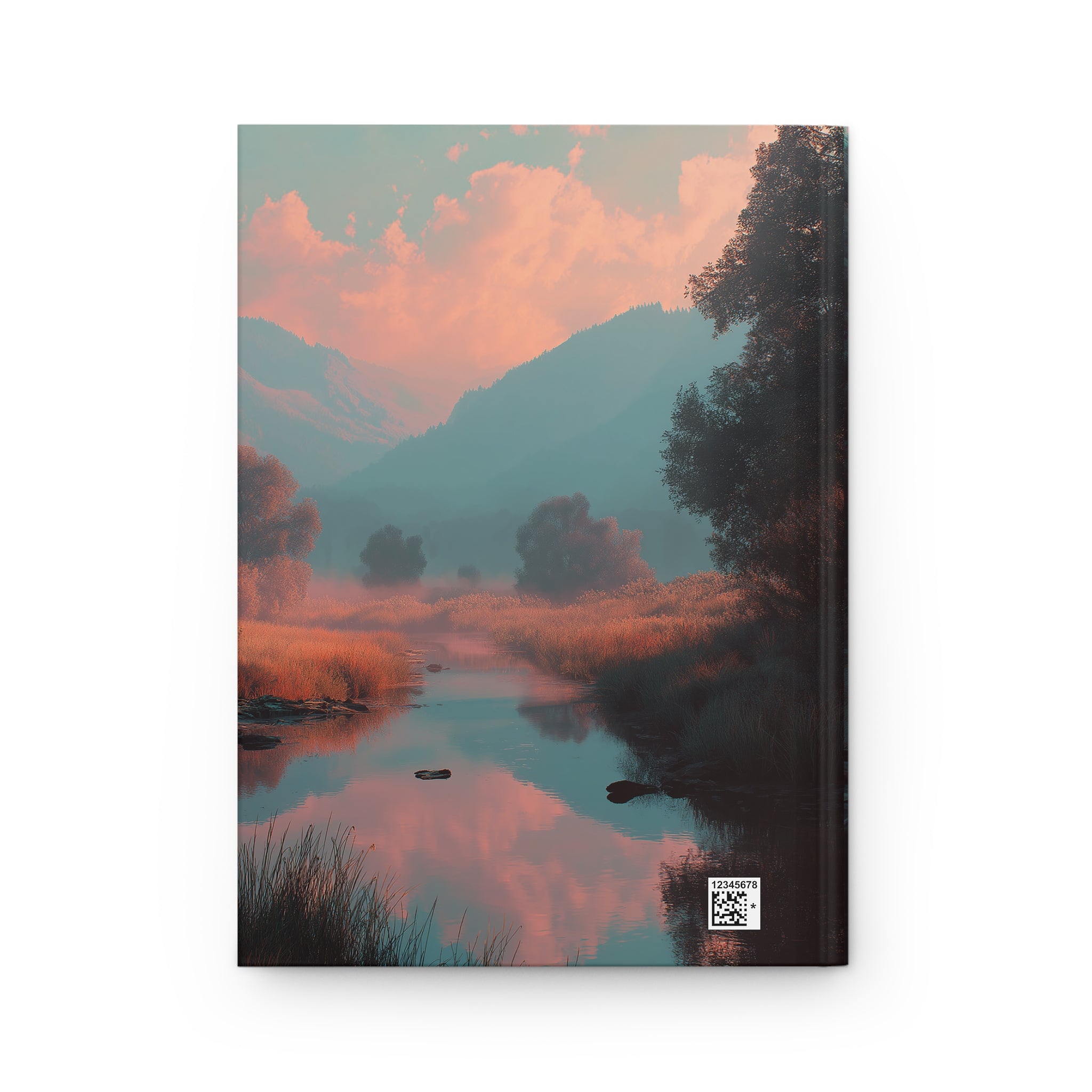 Serene Landscape Hardcover Journal