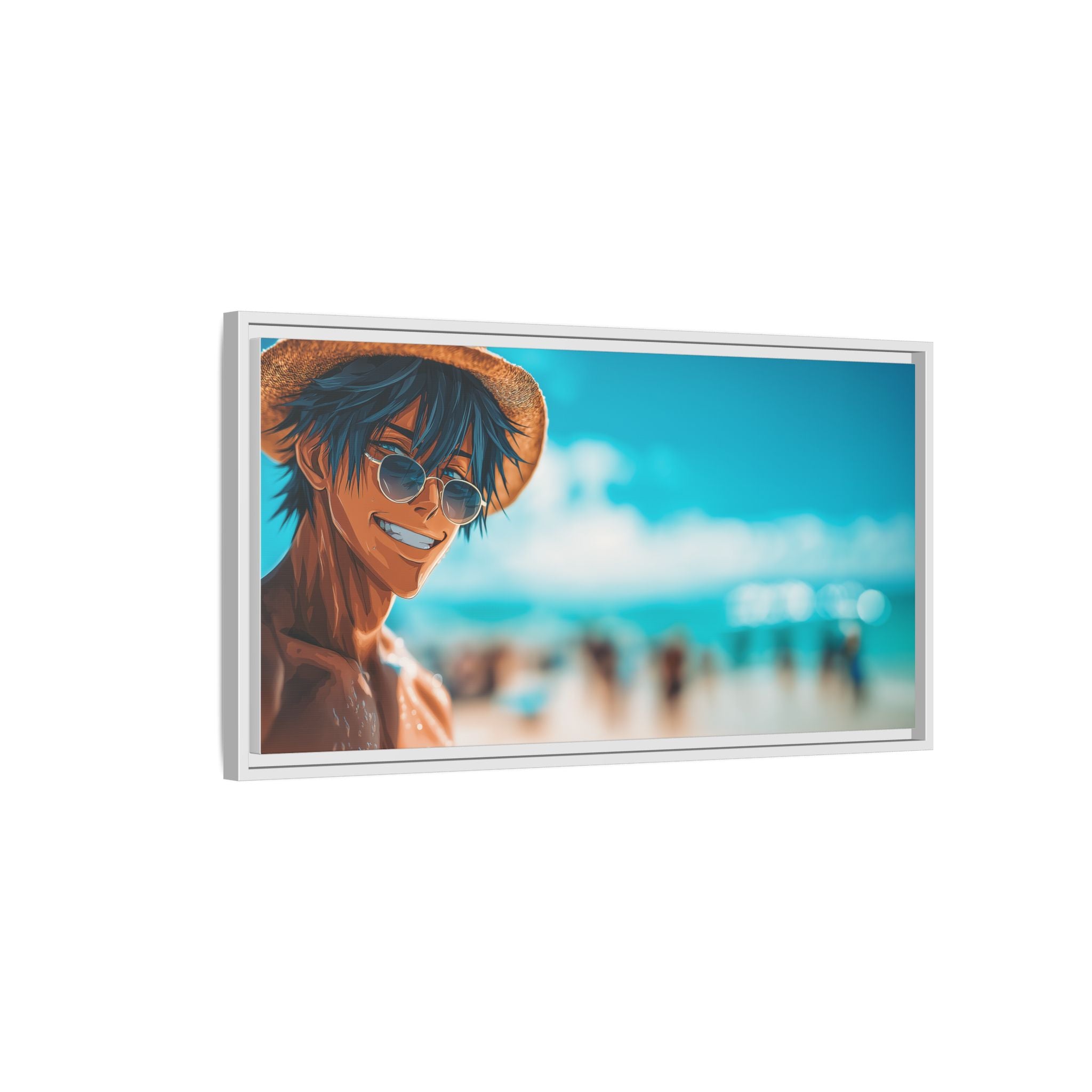 Framed Beach Vibes Canvas Art