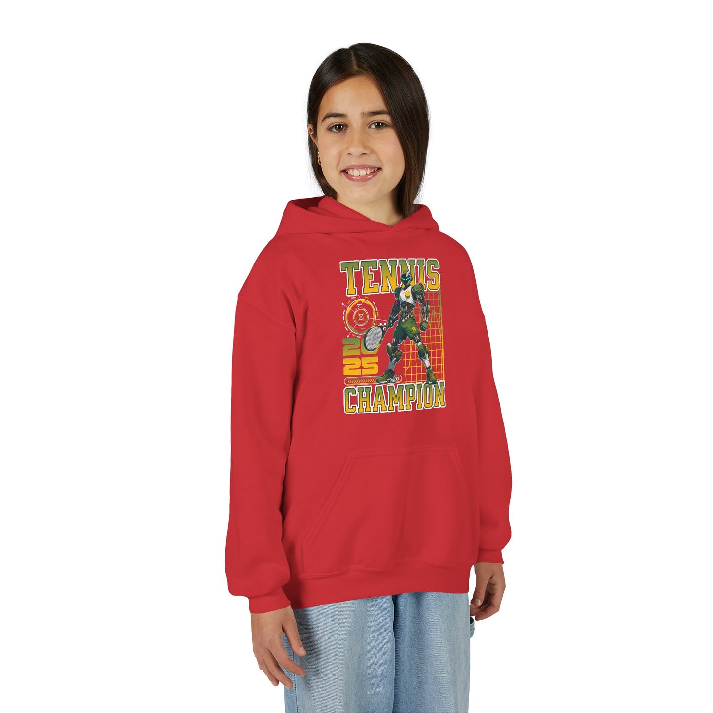 Tennis Champion Youth Hooded Sweatshirt