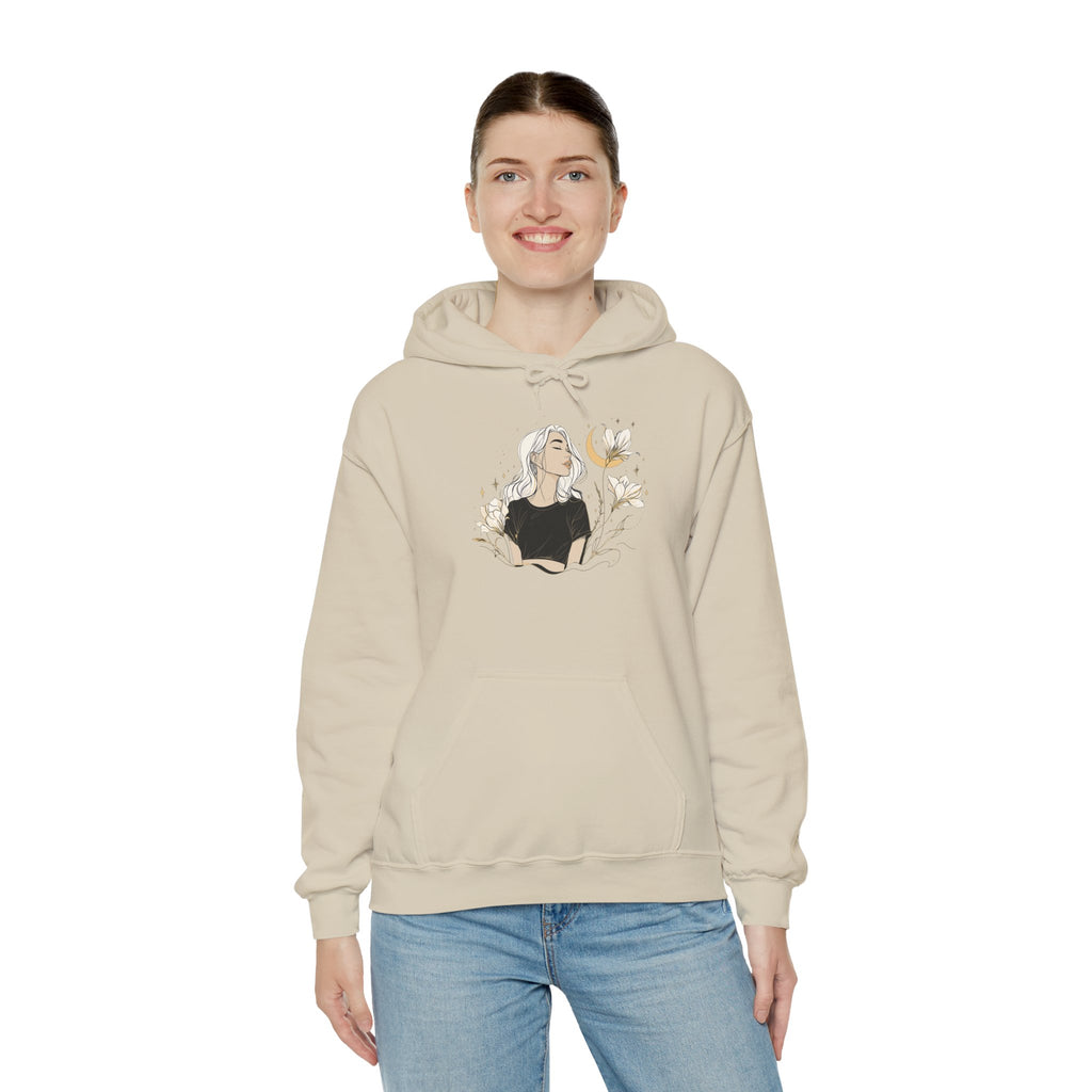 Dreamy Floral Hooded Sweatshirt