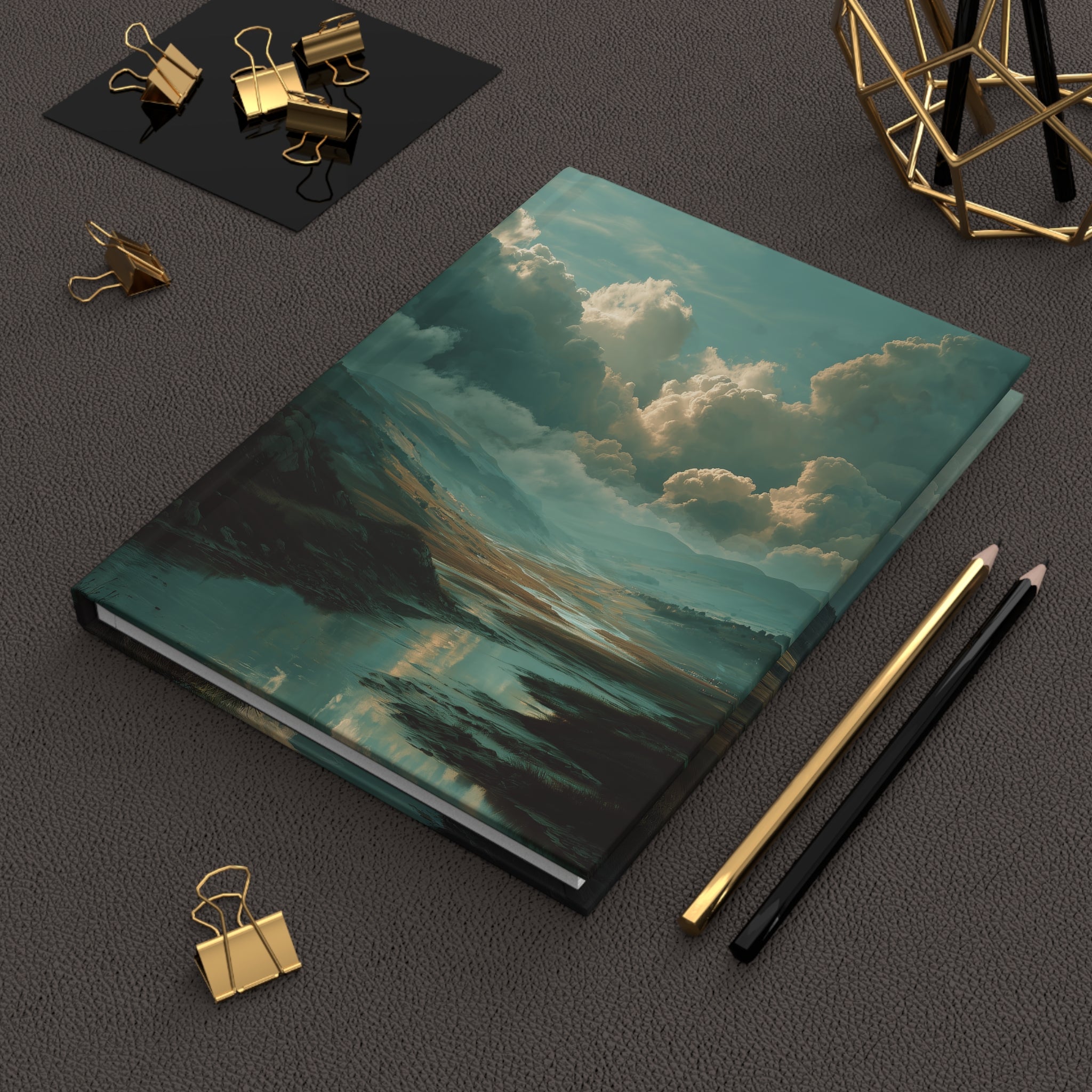 Serene Landscape Hardcover Journal