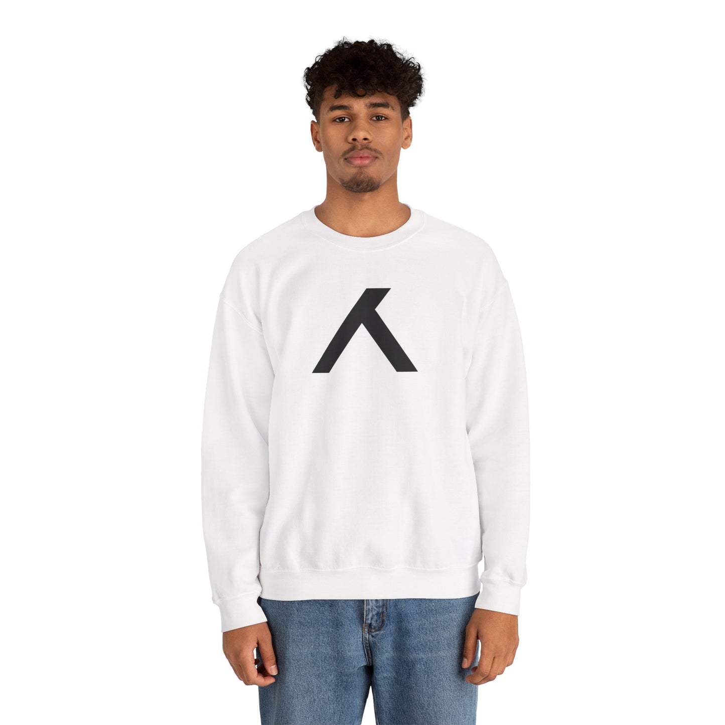 Minimalist Graphic Crewneck Sweatshirt