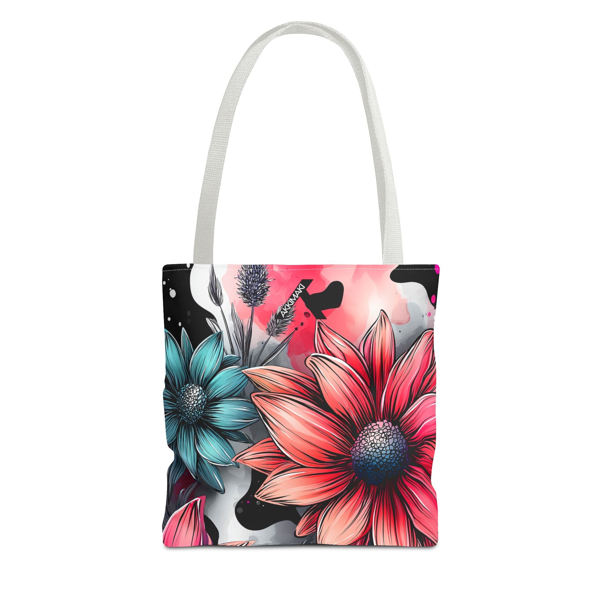 Vibrant Floral Tote Bag