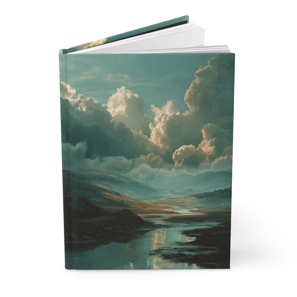 Serene Landscape Hardcover Journal
