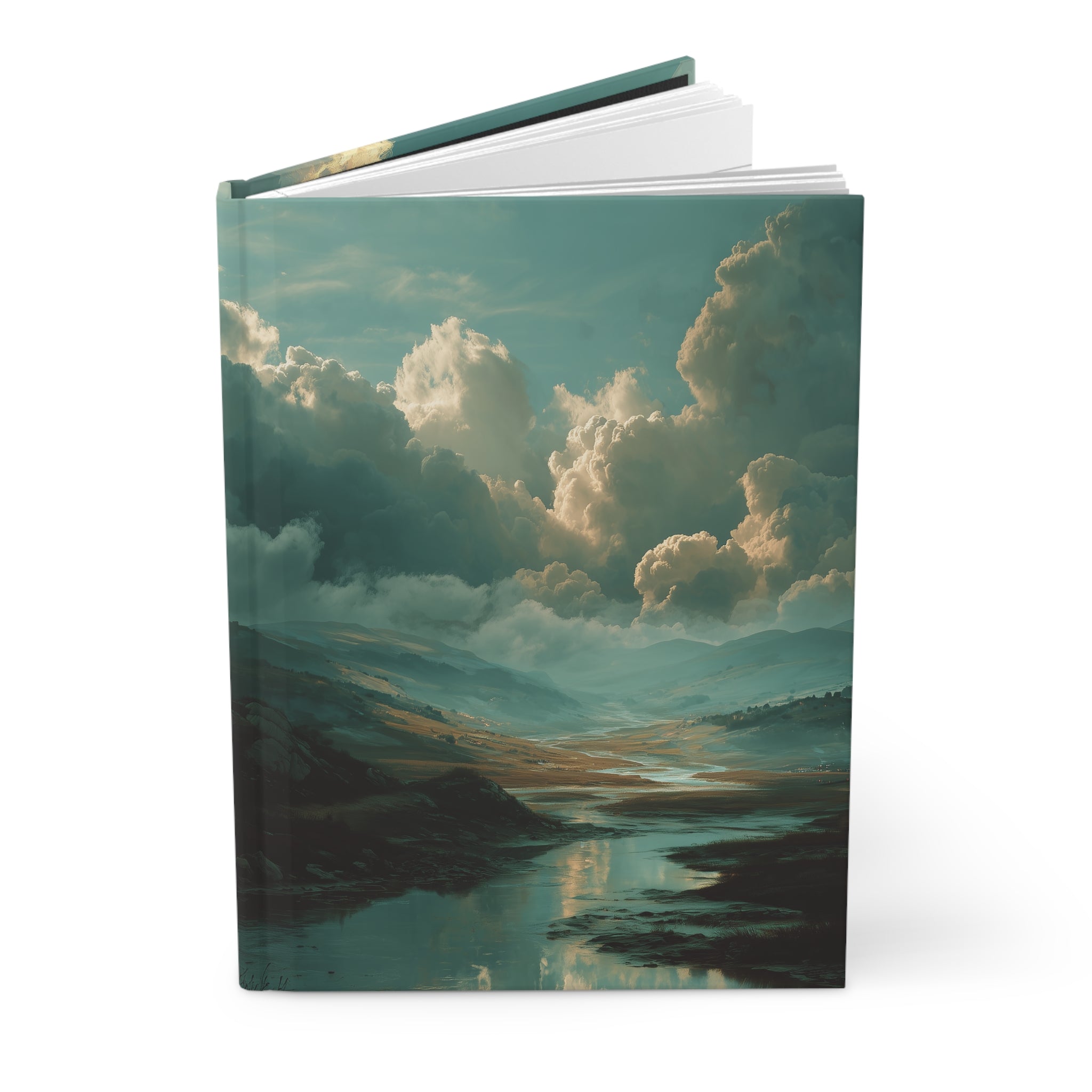 Serene Landscape Hardcover Journal