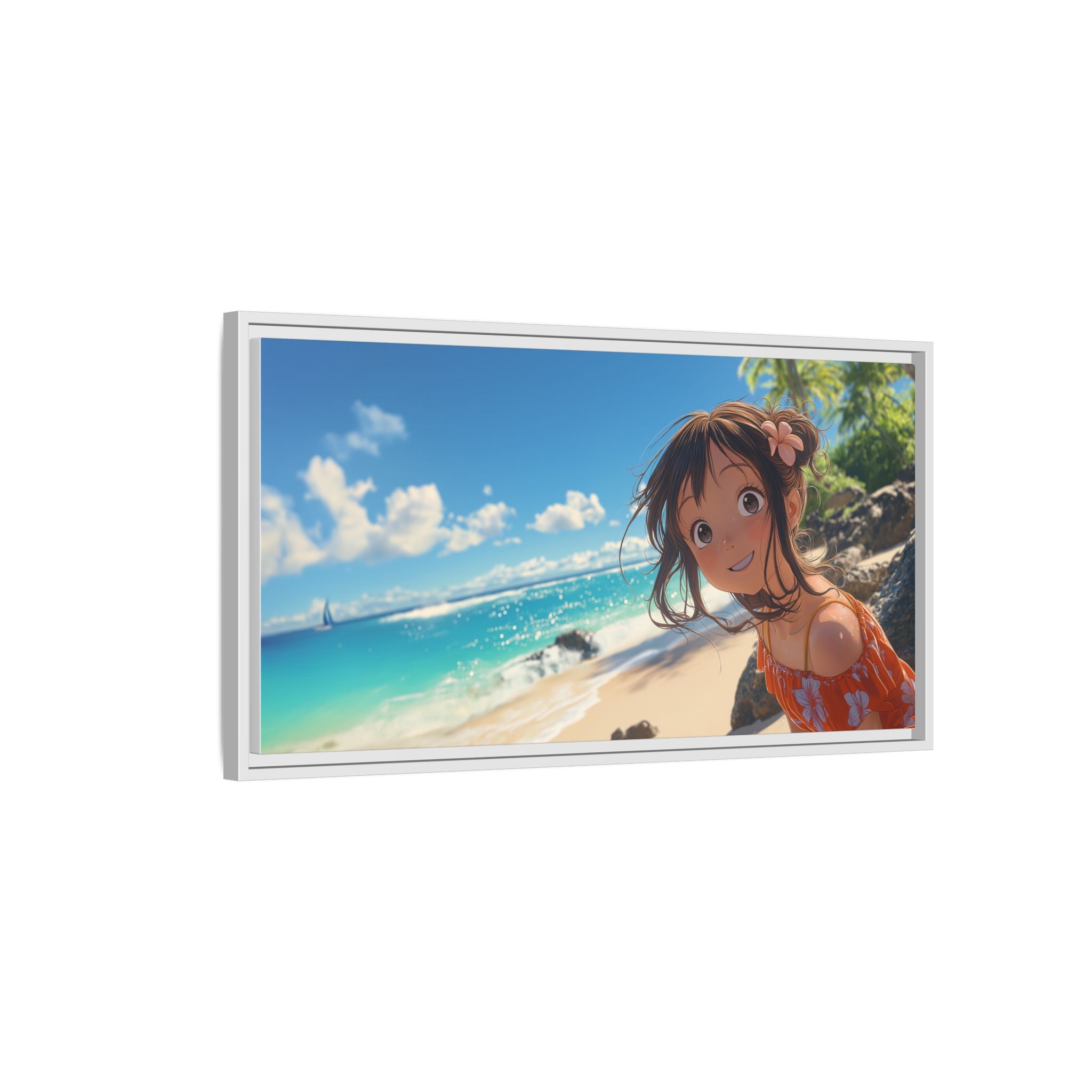 Vibrant Framed Canvas Print