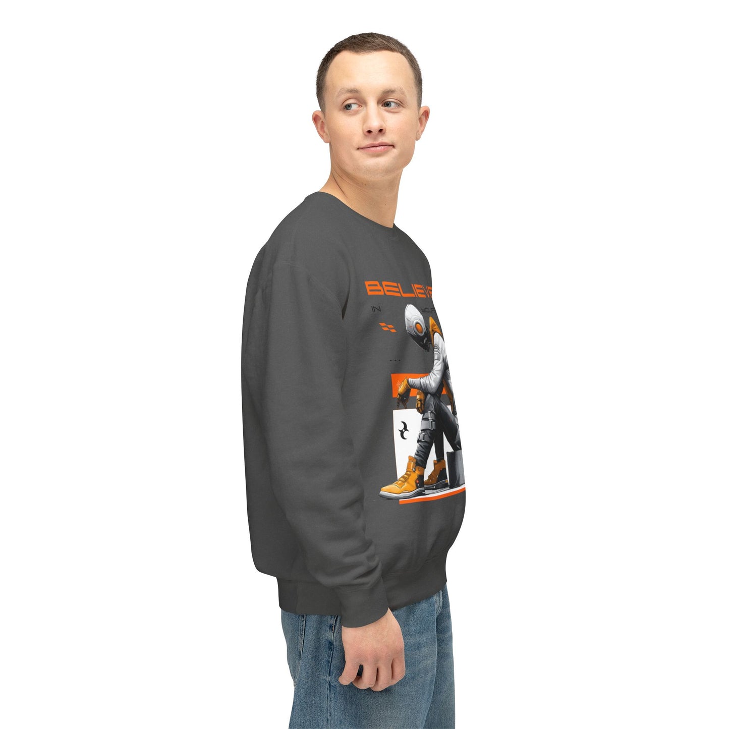 Inspirational Unisex Lightweight Crewneck Sweatshirt