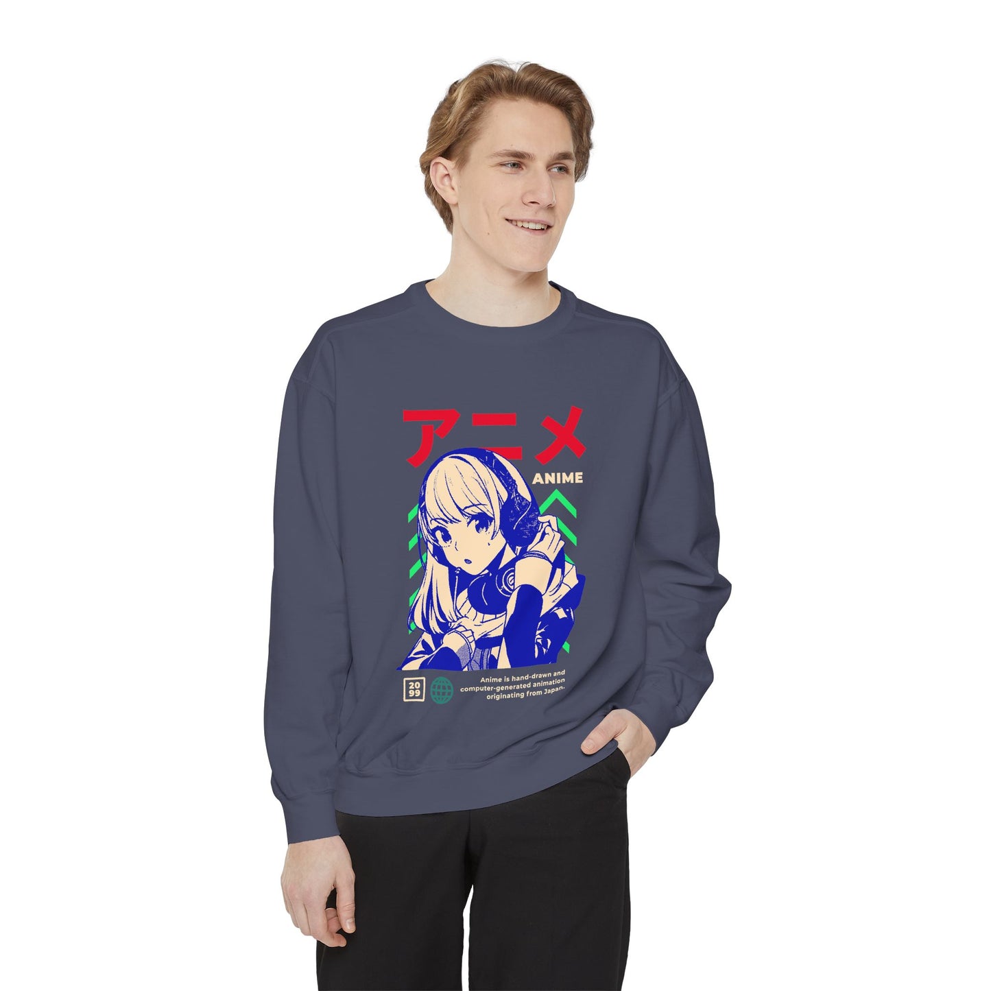 Anime-Inspired Unisex Sweatshirt