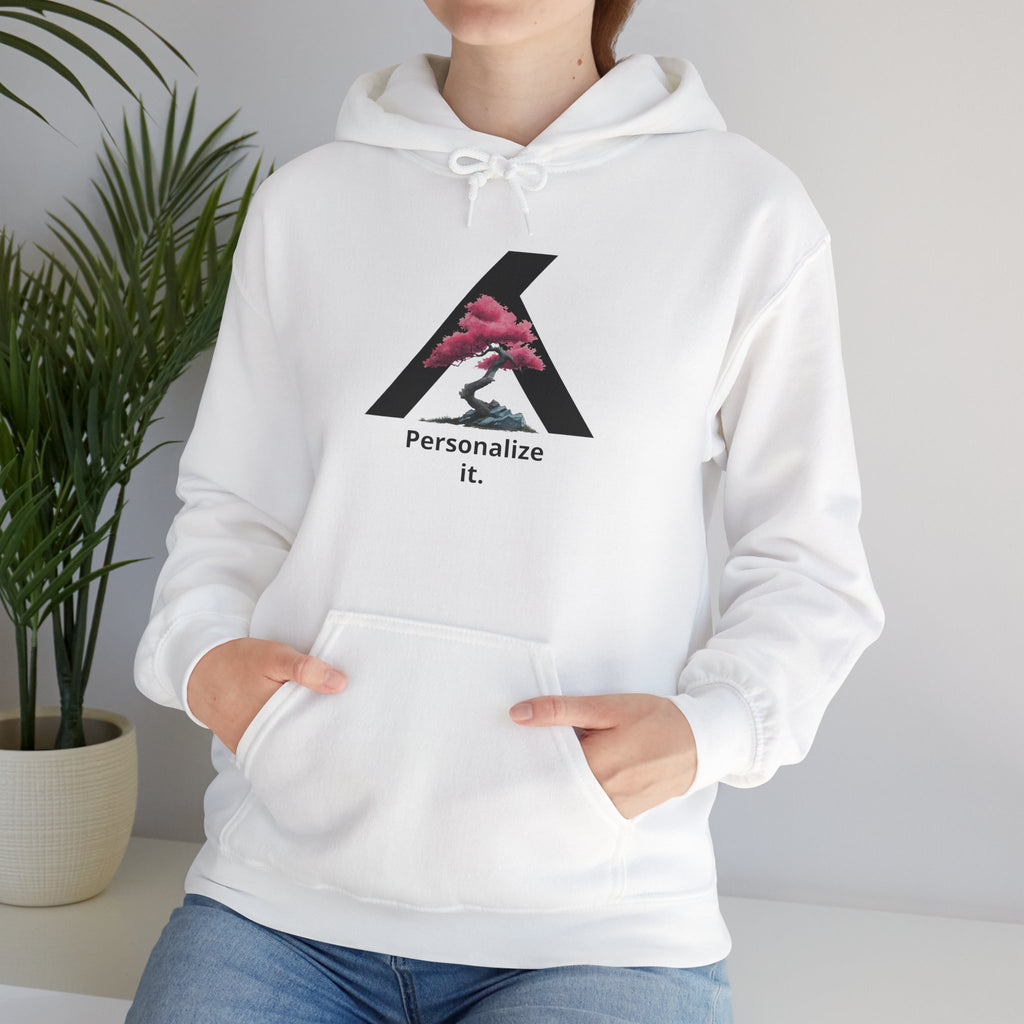 Bonsai Tree Hoodie - Add your own TEXT!