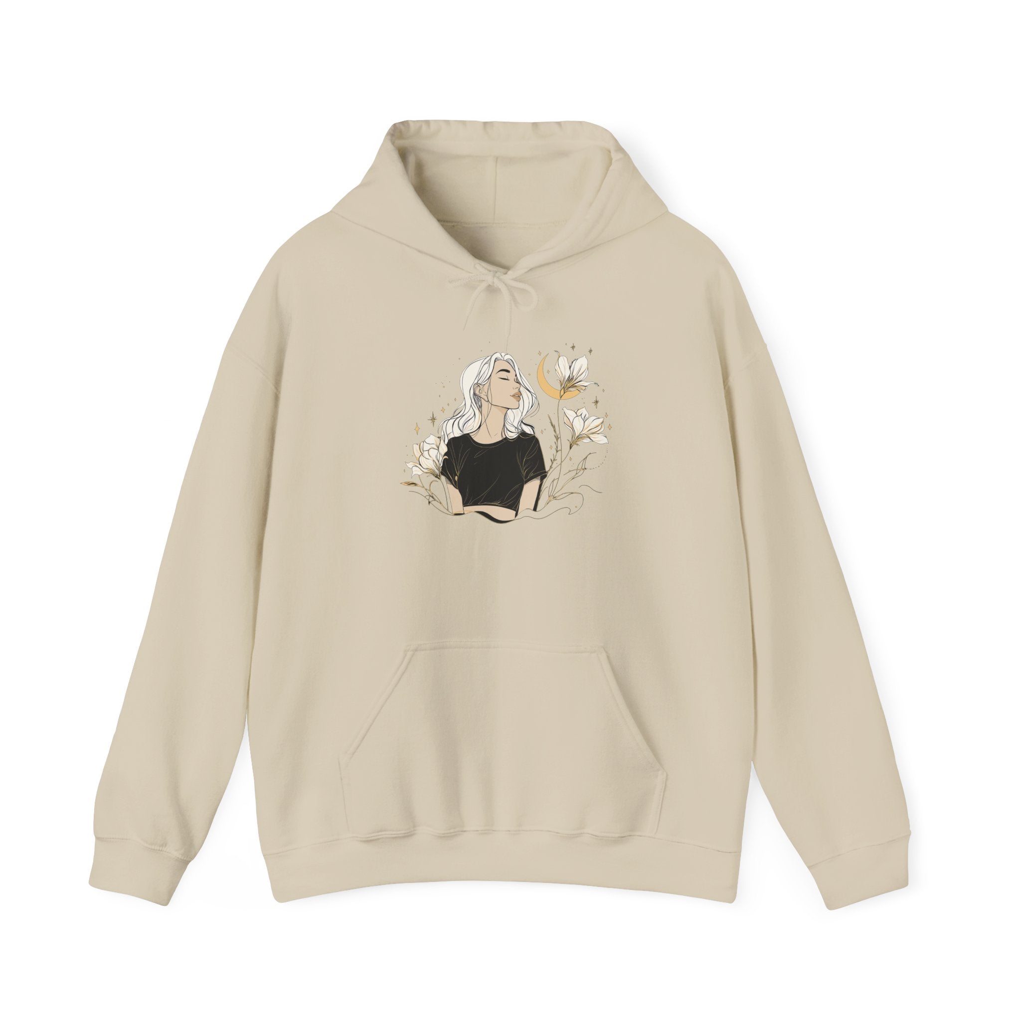 Dreamy Floral Hooded Sweatshirt