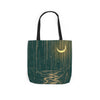 Moonlit Forest Canvas Tote Bag