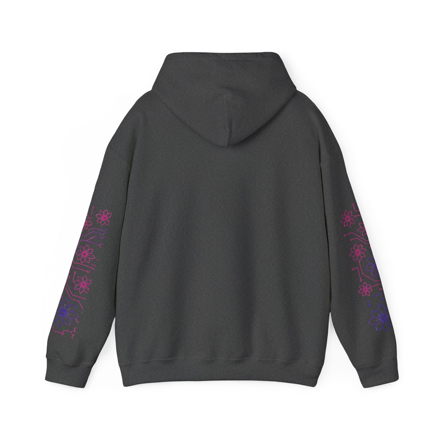 Floral Graphic Hooded Sweatshirt