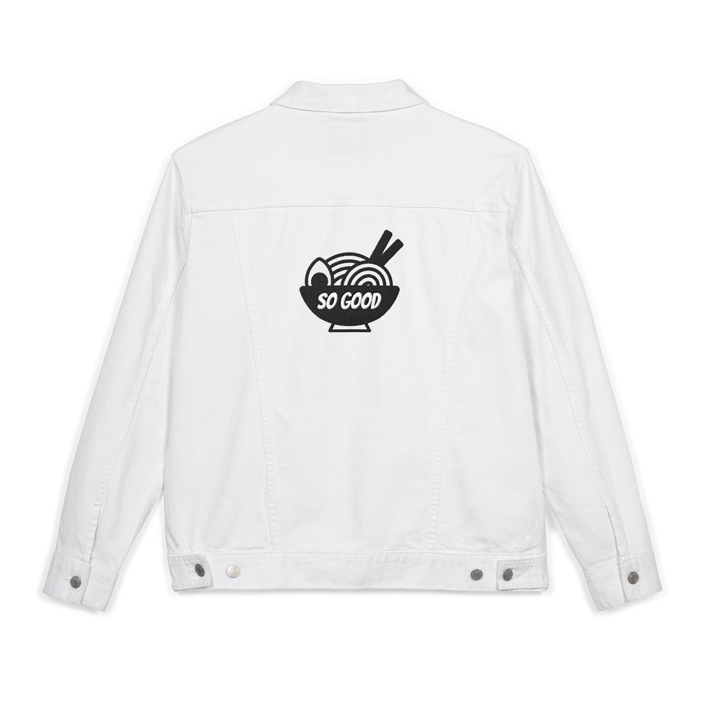 Embroidery Denim Jacket – Casual Streetwear