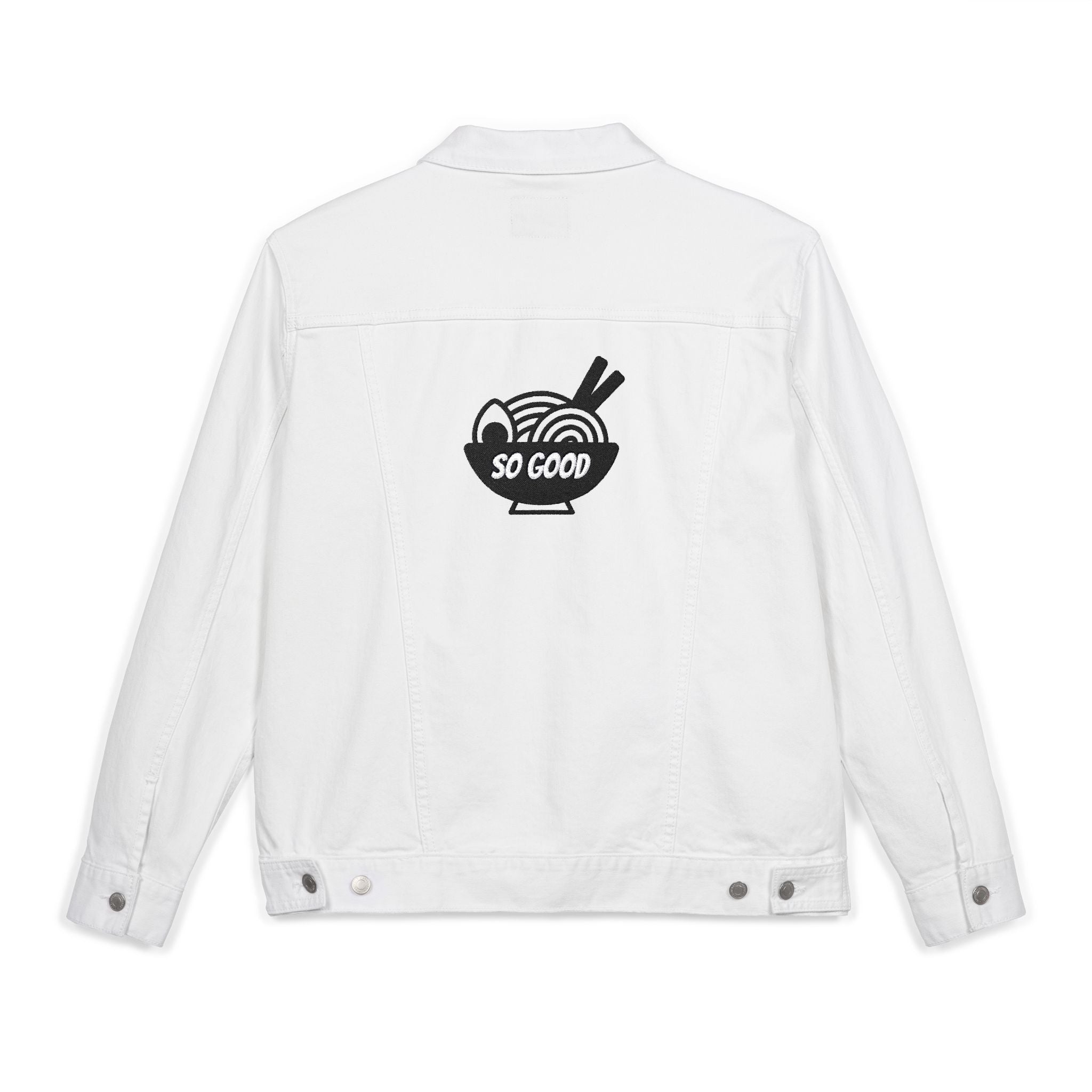 Embroidery Denim Jacket – Casual Streetwear