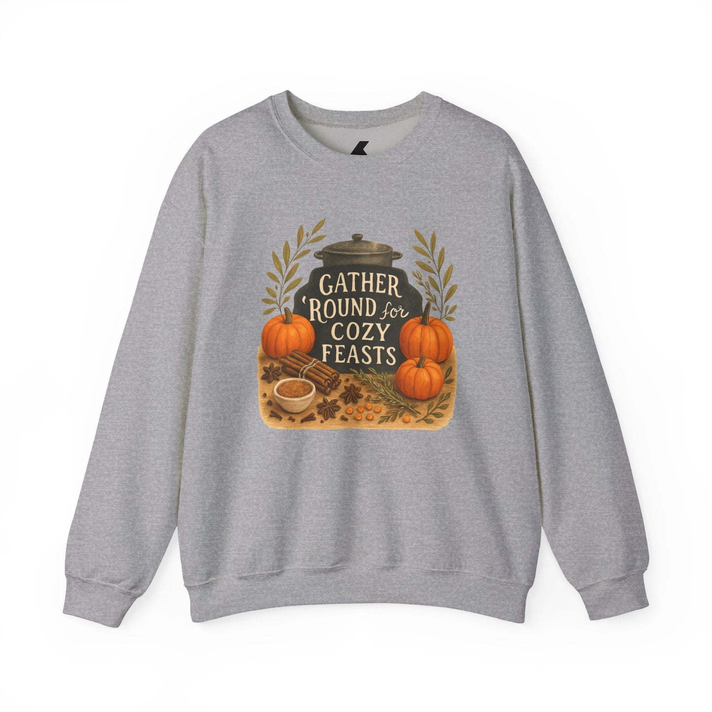 Gather Round for Cozy Feasts Sweatshirt