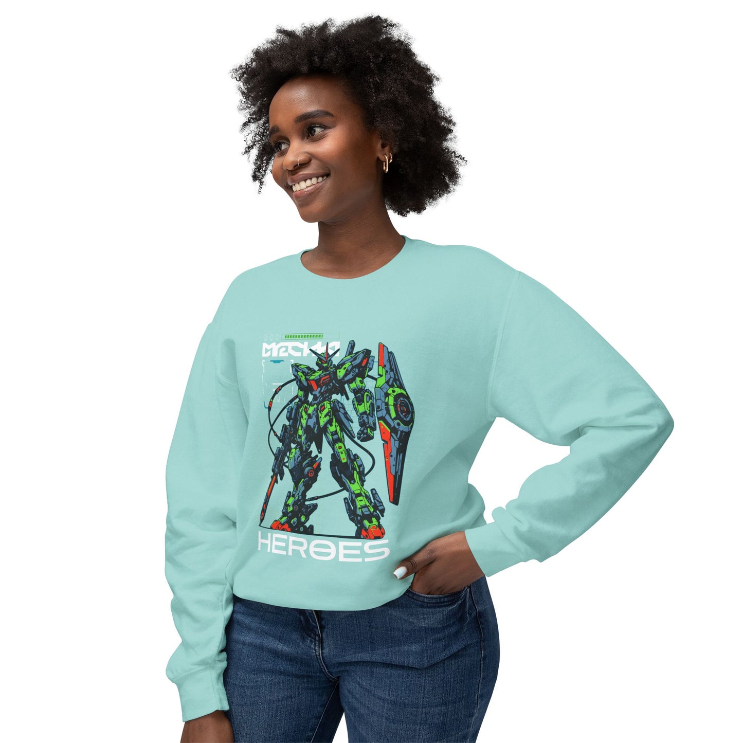 Epic Heroes Unisex Lightweight Crewneck Sweatshirt