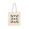 Floral Pattern Cotton Tote Bag