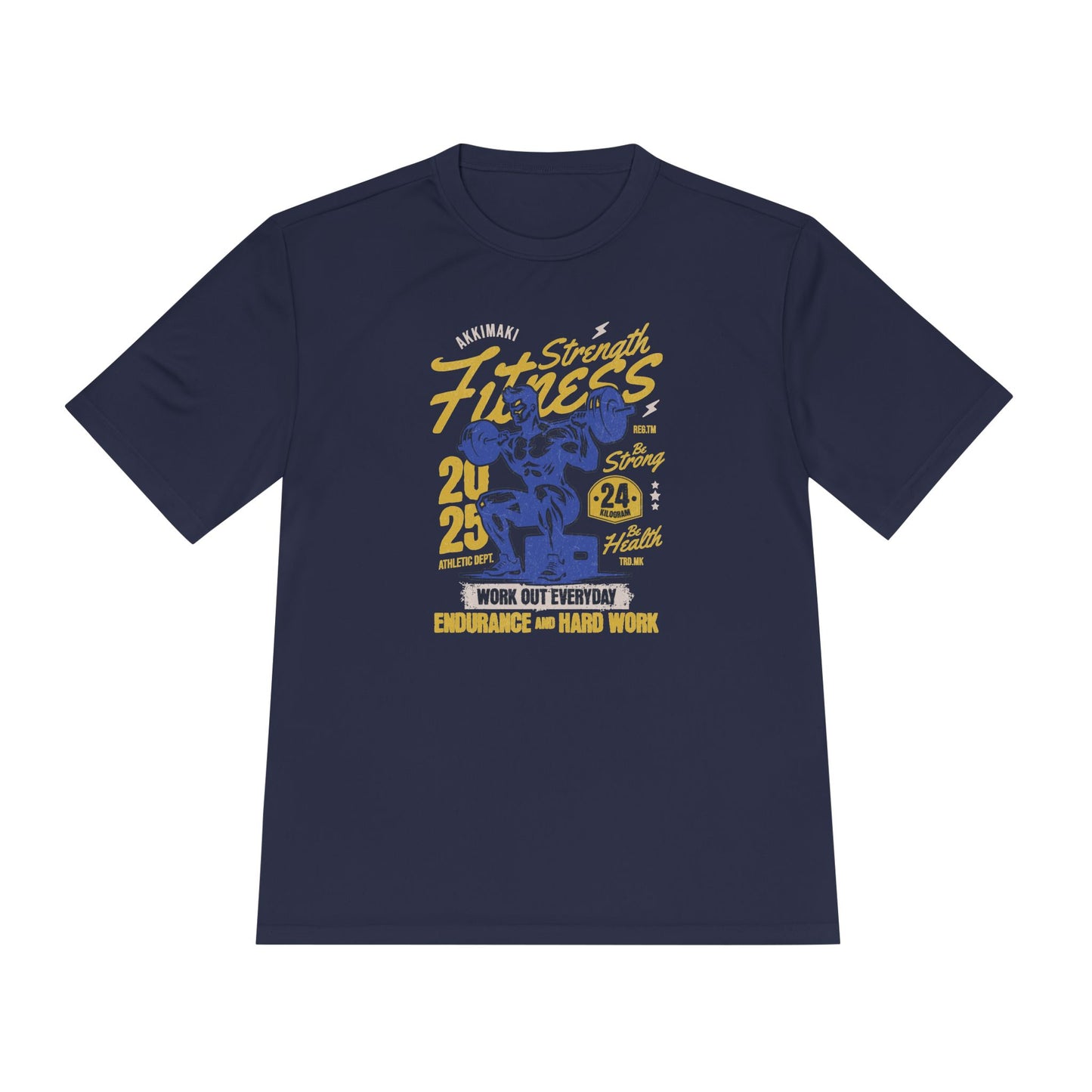 Strength Fitness Unisex Moisture Wicking Tee