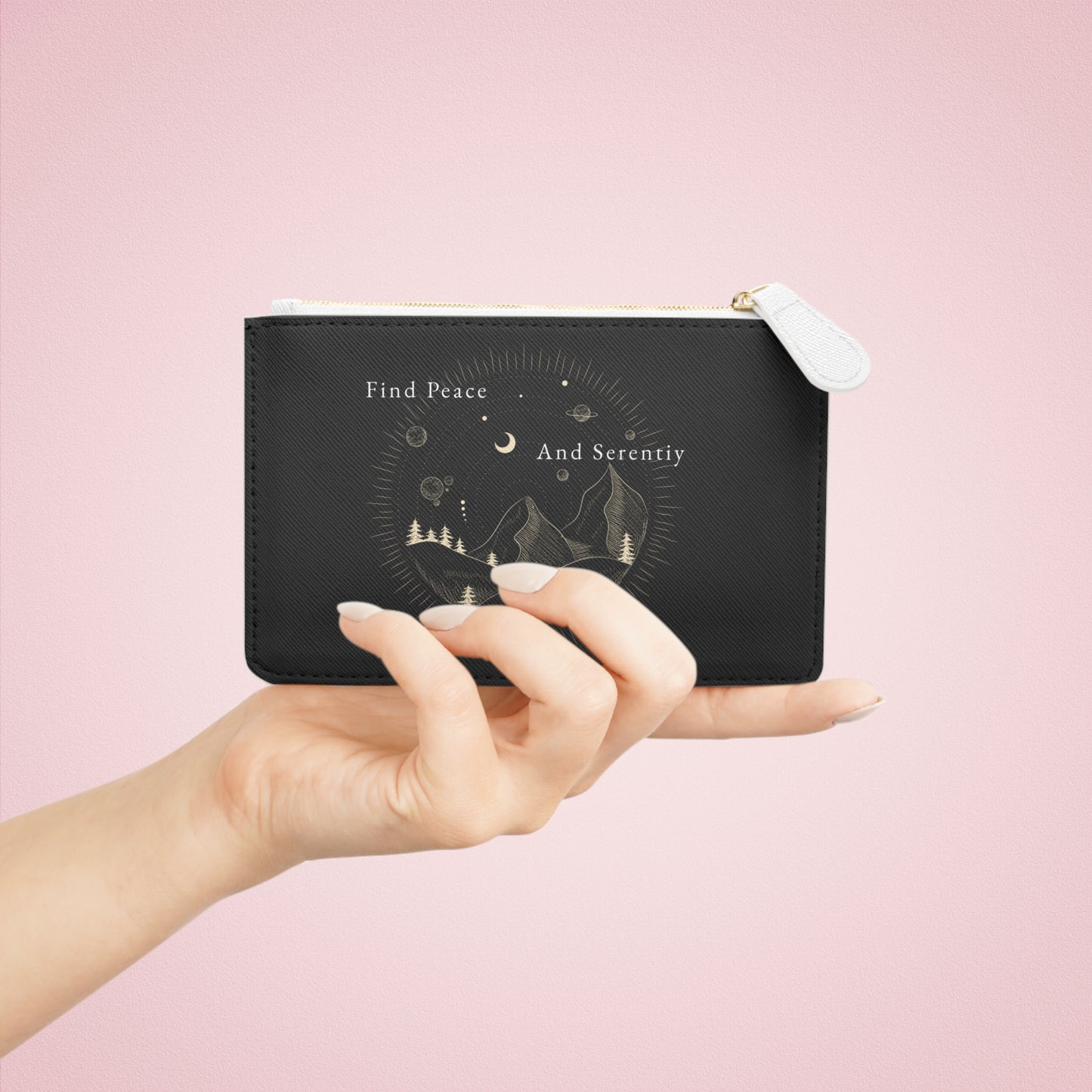 Find Peace Mini Clutch Bag