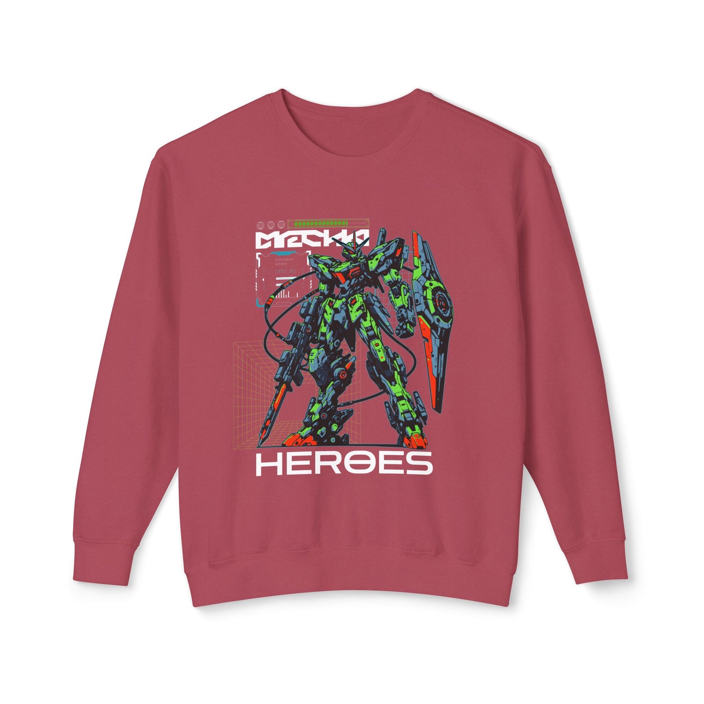 Epic Heroes Unisex Lightweight Crewneck Sweatshirt