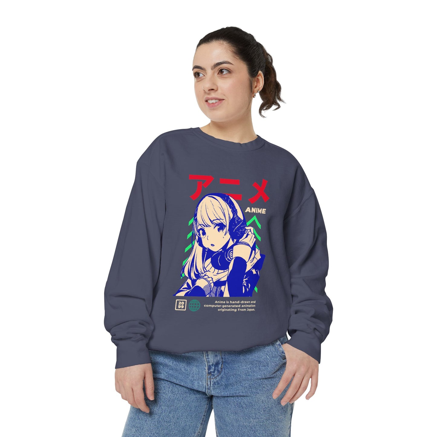 Anime-Inspired Unisex Sweatshirt