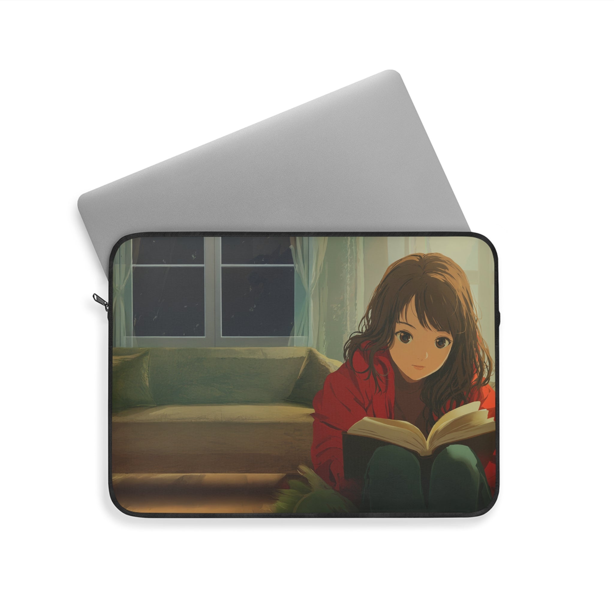 Cozy Reading Laptop Sleeve