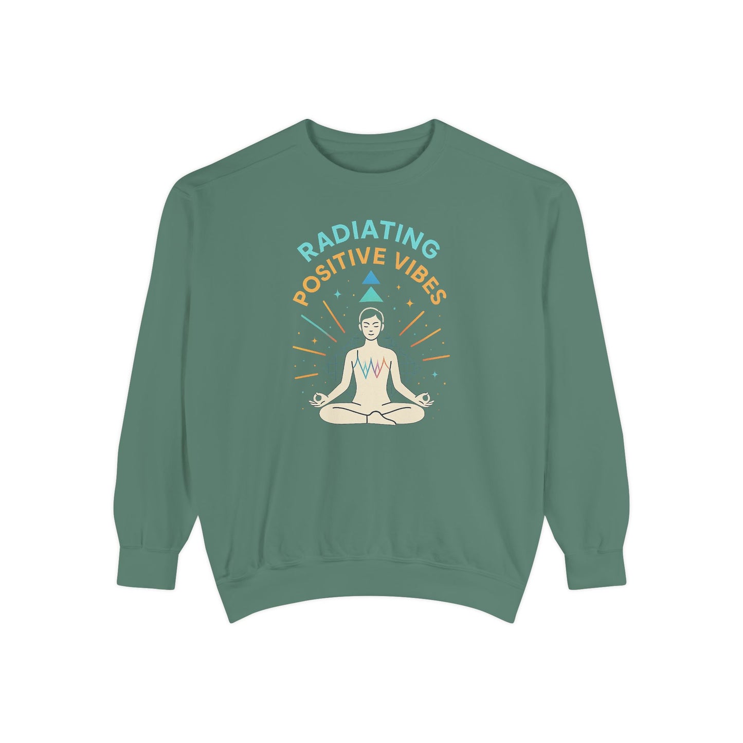 Radiating Positive Vibes Unisex Sweatshirt